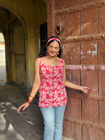 Mohini Short Kurti with Scarf