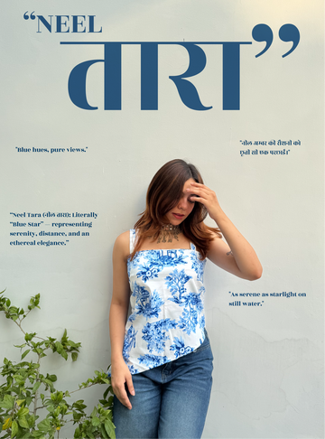 Neel Tara Short Kurti by Evara