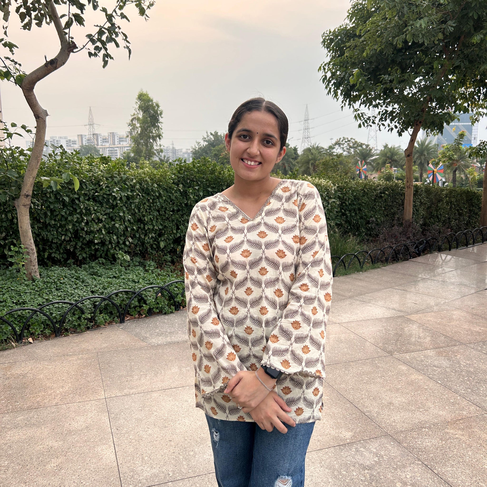 Rustica Block Print Kurti