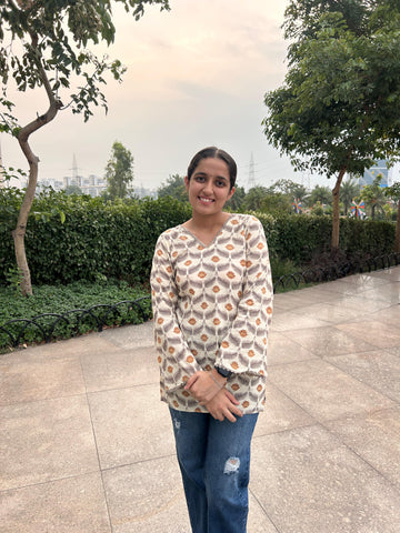 Rustica Block Print Kurti