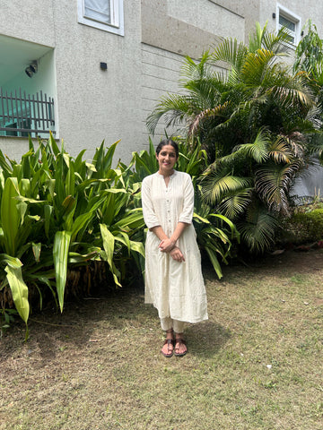 Noor-e-Khaas Cotton Kurti Set