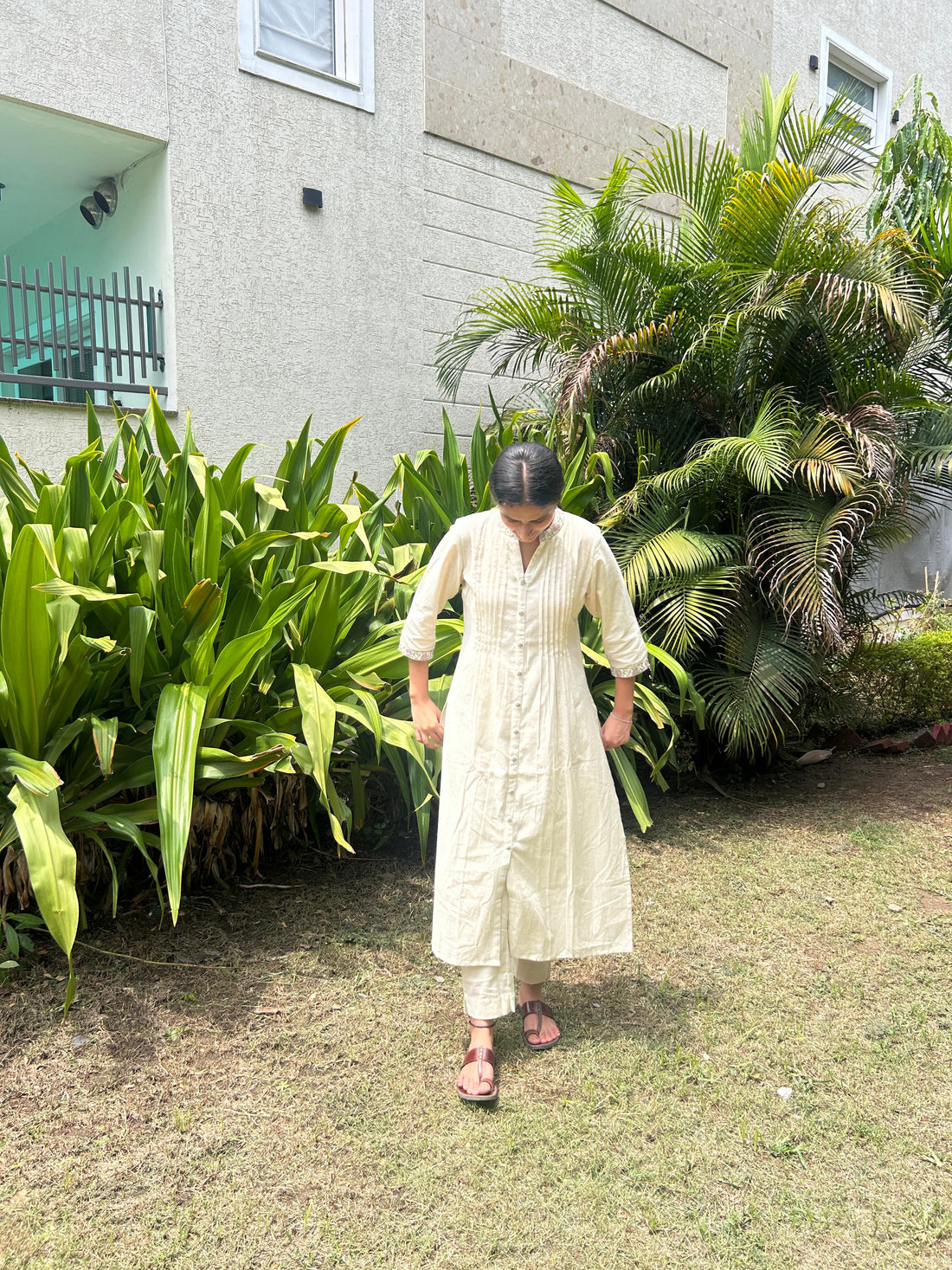Noor-e-Khaas Cotton Kurti Set