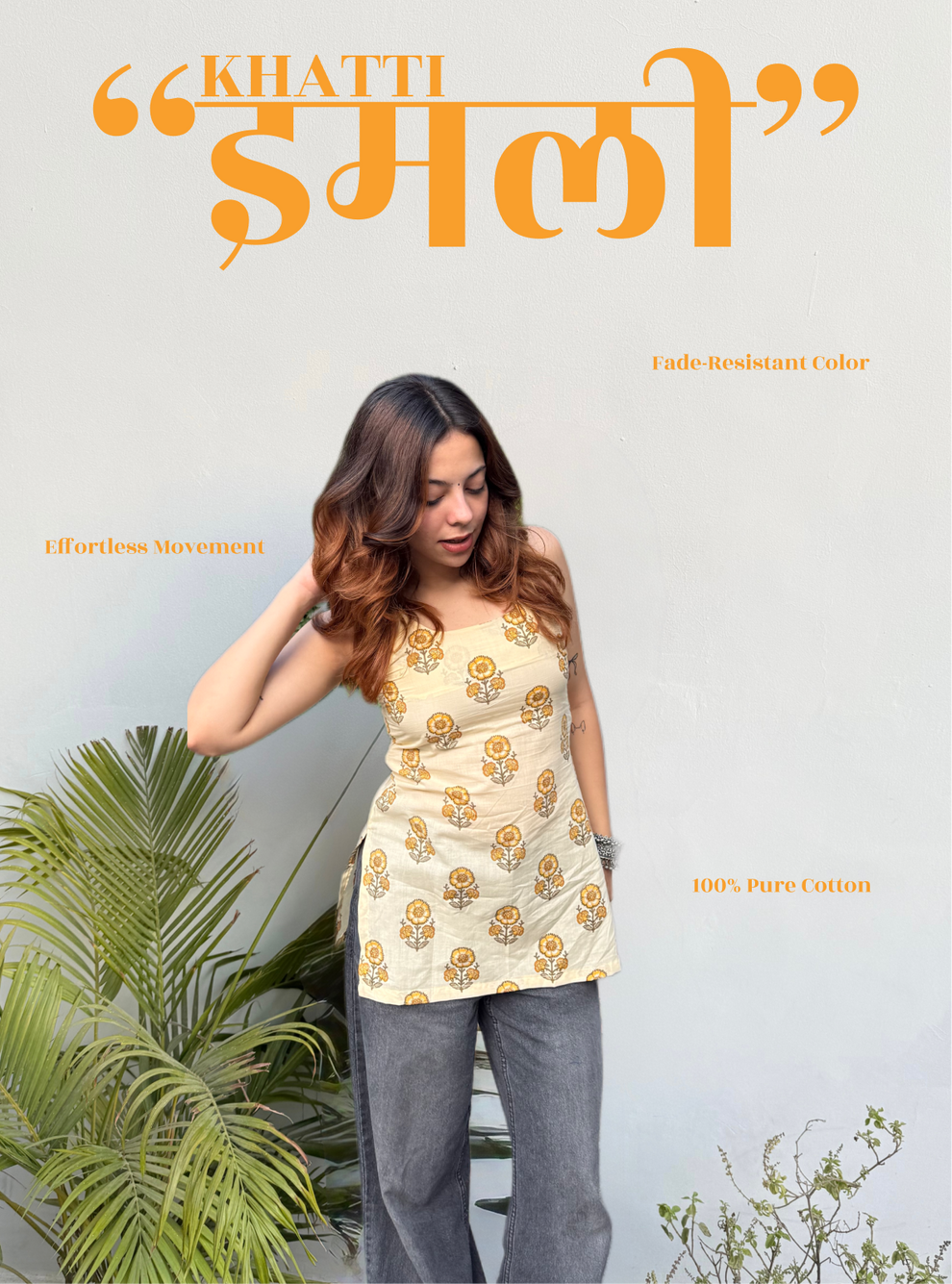 Khatti Imli Short Kurti by Evara
