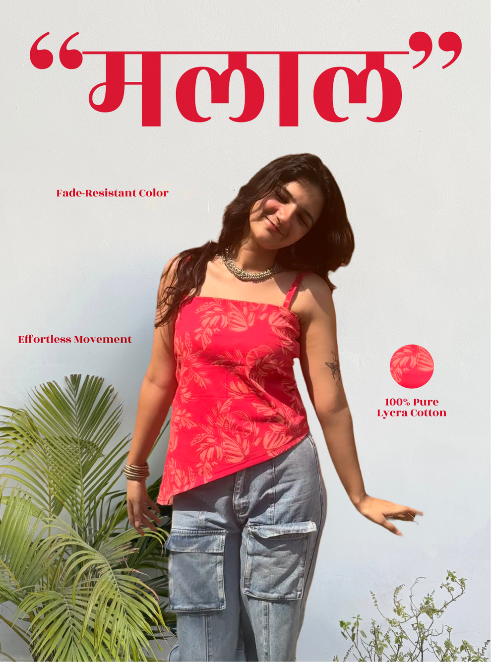 Malal Short Kurti by Evara