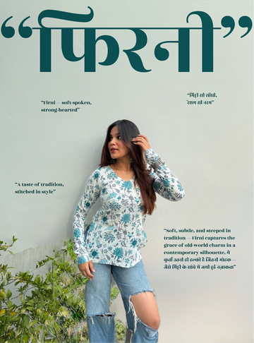 Phirni Short Kurti by Evara
