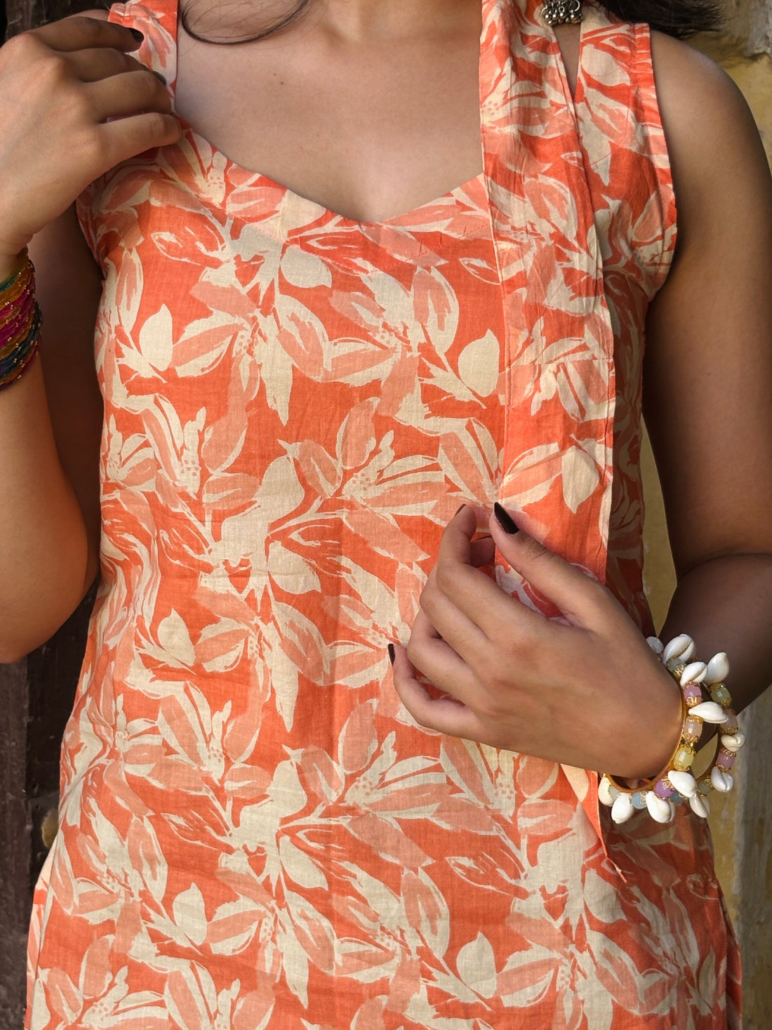 Shanaya Short Kurti with Scarf