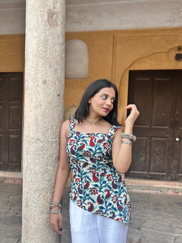 Tamra side cut Kurti